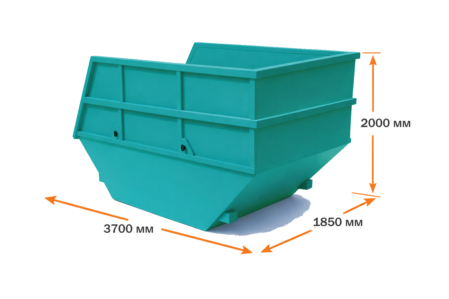 Контейнер 12 м3. Стены из гипсокартона, сантехника, двери.