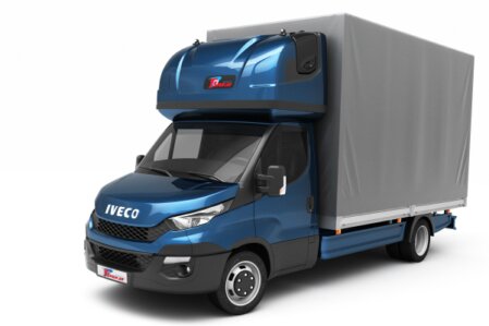 20–25 м³ для офисов и объёмных грузов.